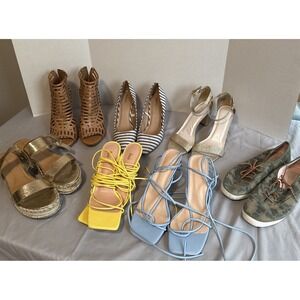 Lots Of  7 Women's Shoes Size 10 Merona Anna Michelle & More